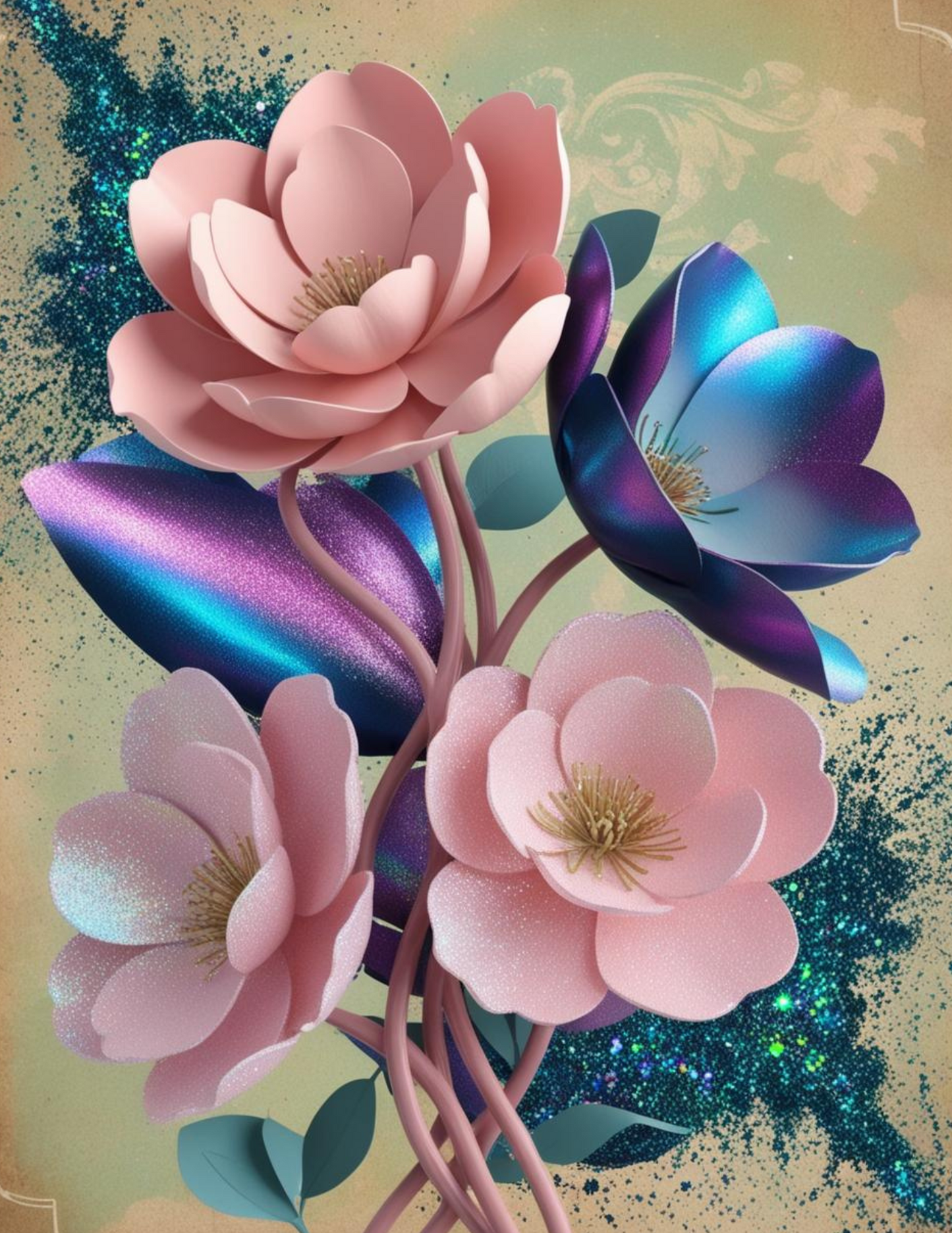 Blossom Boldly, Guided by His Promises Journal