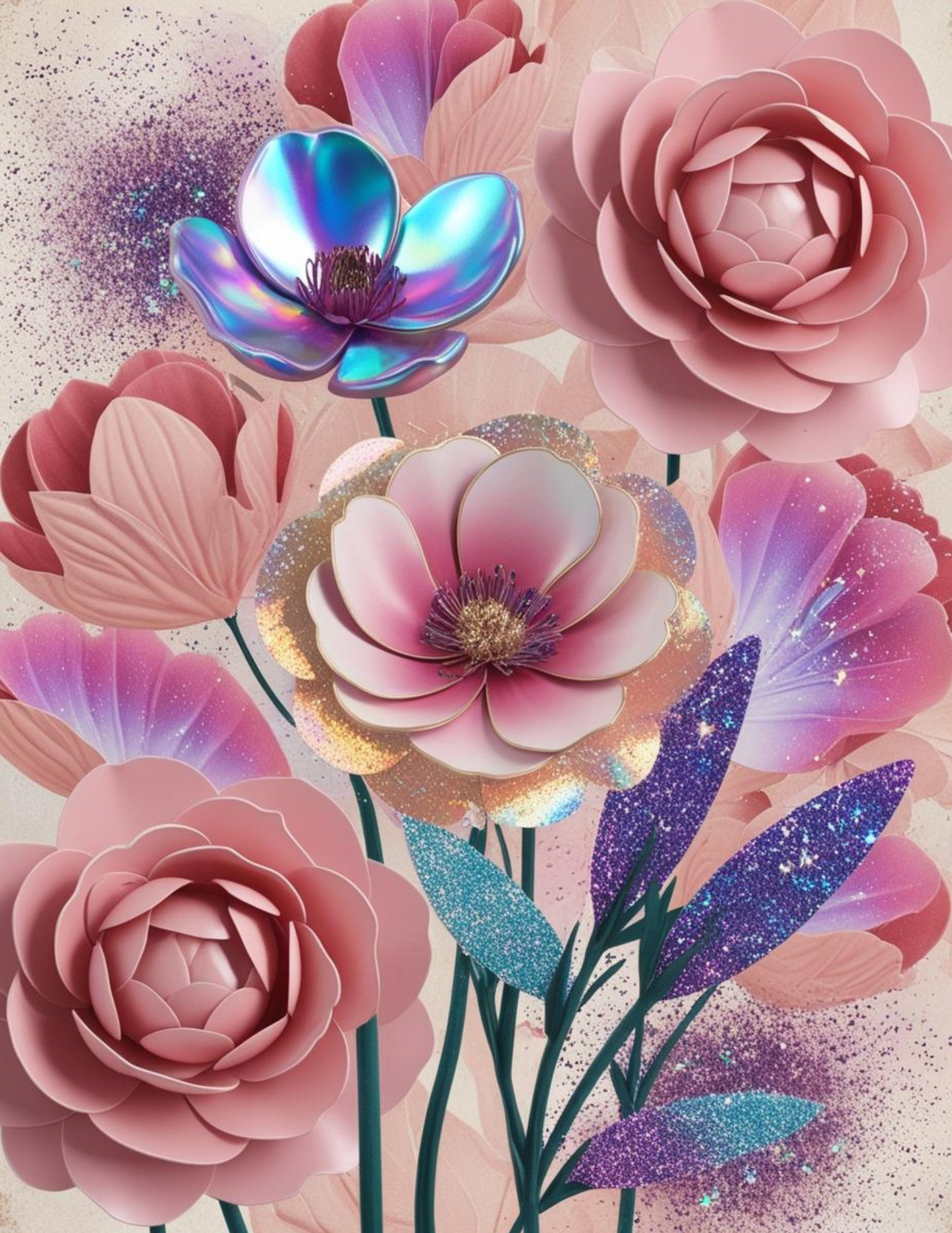 Blossom Boldly, Guided by His Promises Journal