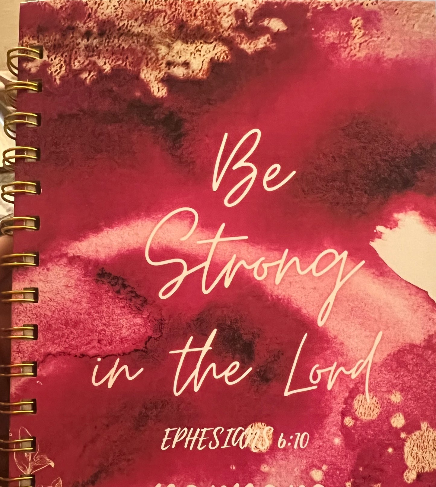 Customized Flower Journal