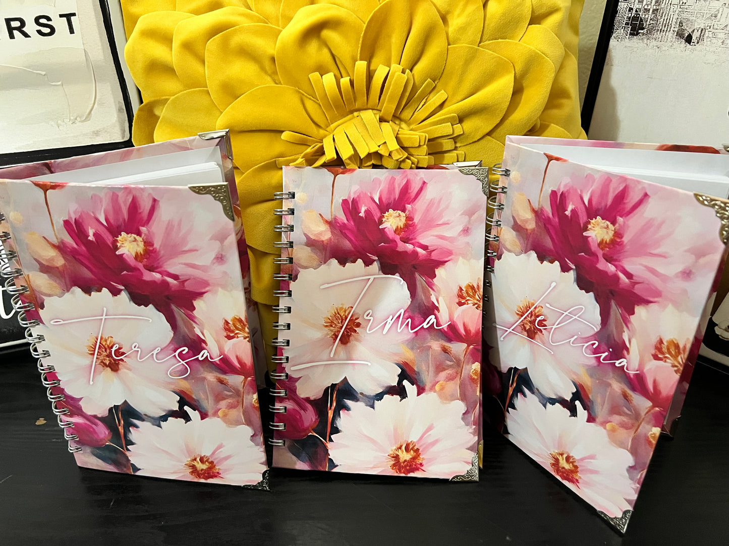 Customized Flower Journal
