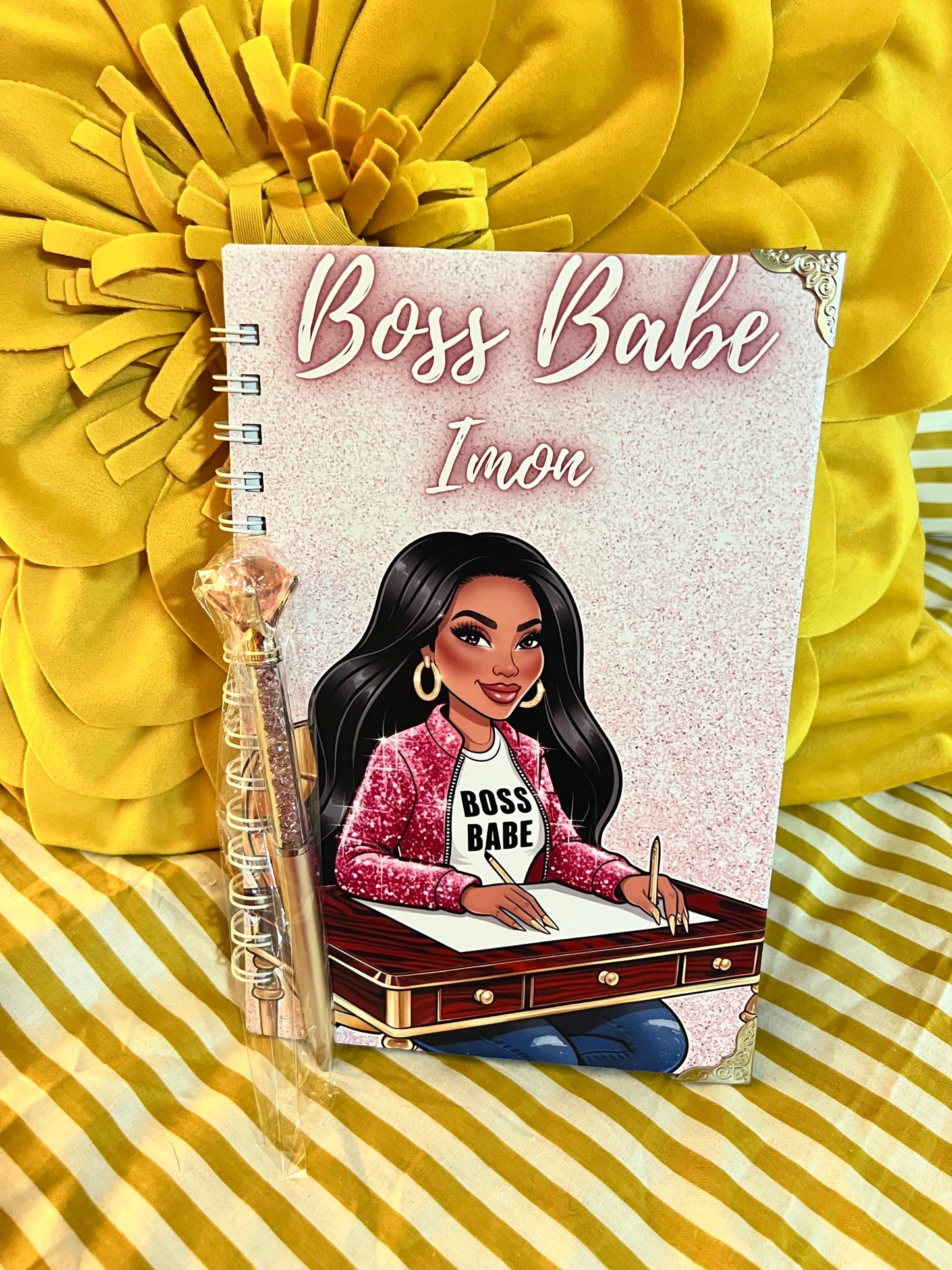 Customized Flower Journal