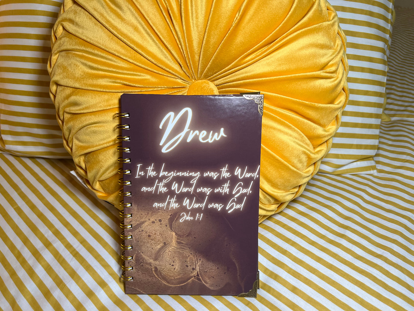 Customized Flower Journal