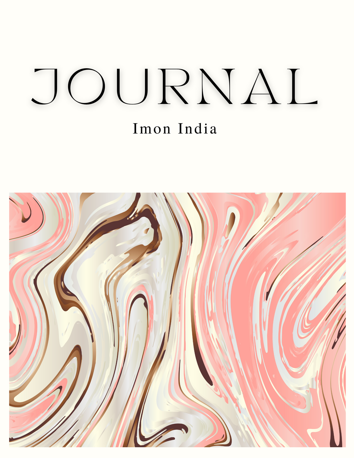 Waves of Reflection: Marble Dreams Journal