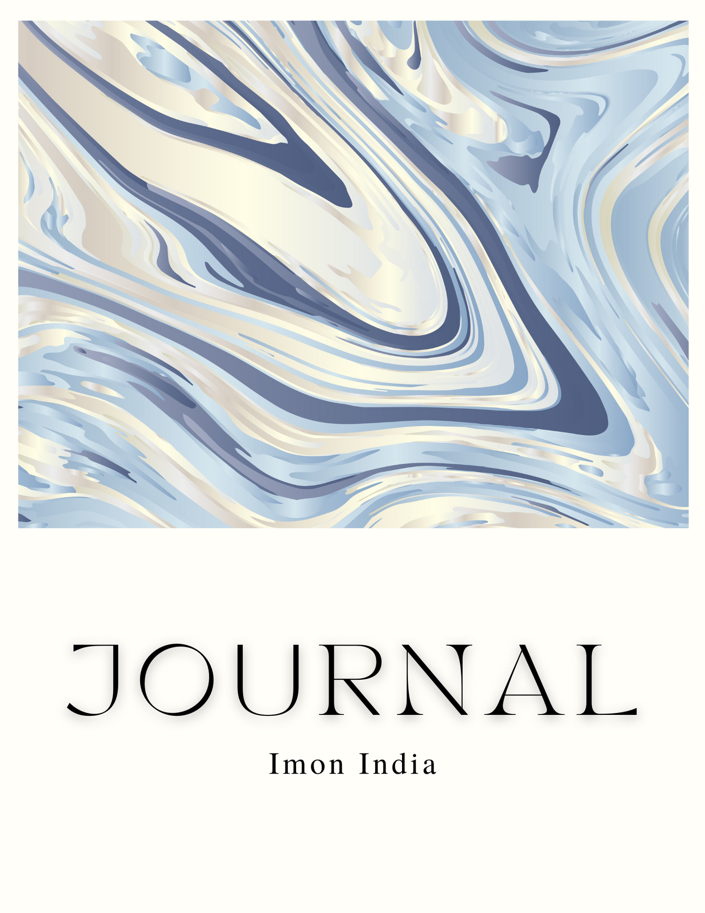 Waves of Reflection: Marble Dreams Journal