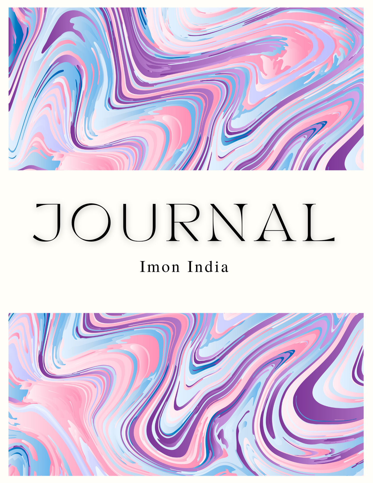 Waves of Reflection: Marble Dreams Journal