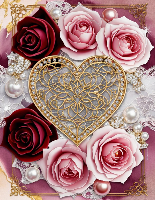 Timeless Love – Lace & Pearl Edition Planner