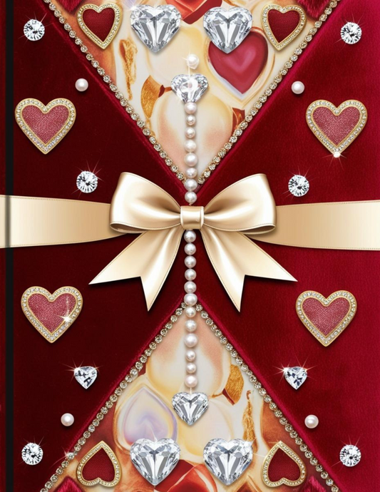 Heart of Gold: Luxe Velvet Journal