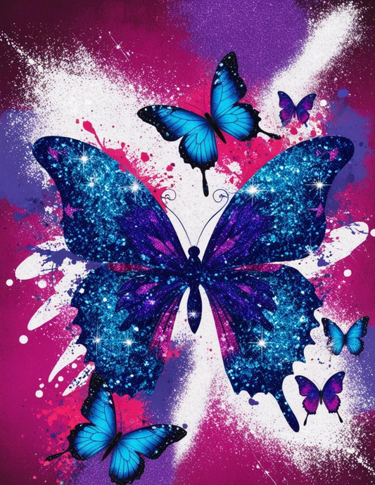 Galaxy Wings – Glitter Butterfly Planner